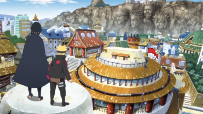 Desa Konoha di Boruto